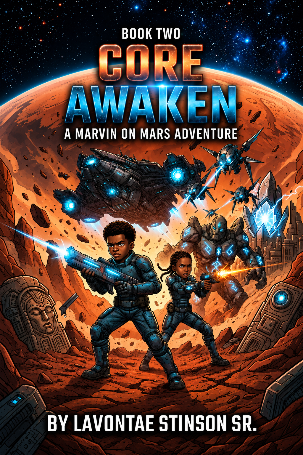 Marvin on Mars Adventure — Book 2: The Core Awakens