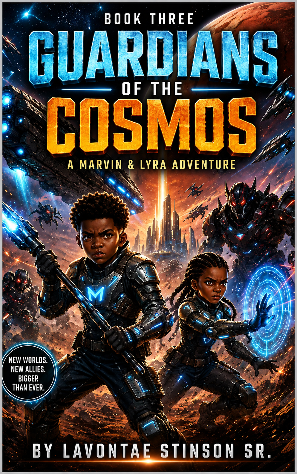 book 3 Marvin on mars adventure guardians of the cosmos